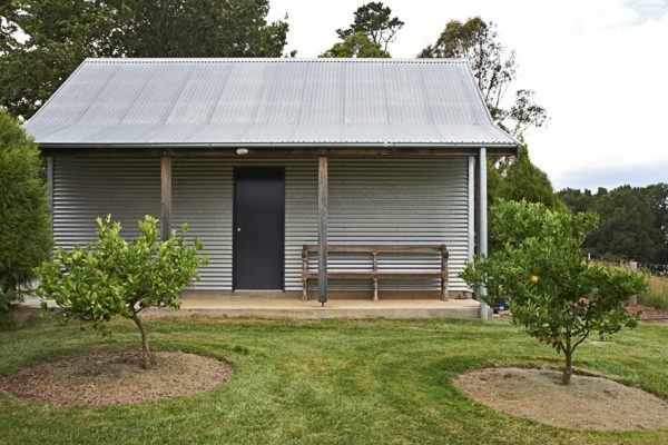 Corrugated Iron Clad Shed